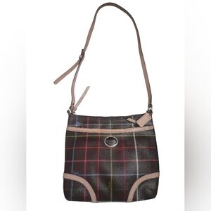 Coach Peyton Tattersall File Crossbody Bag